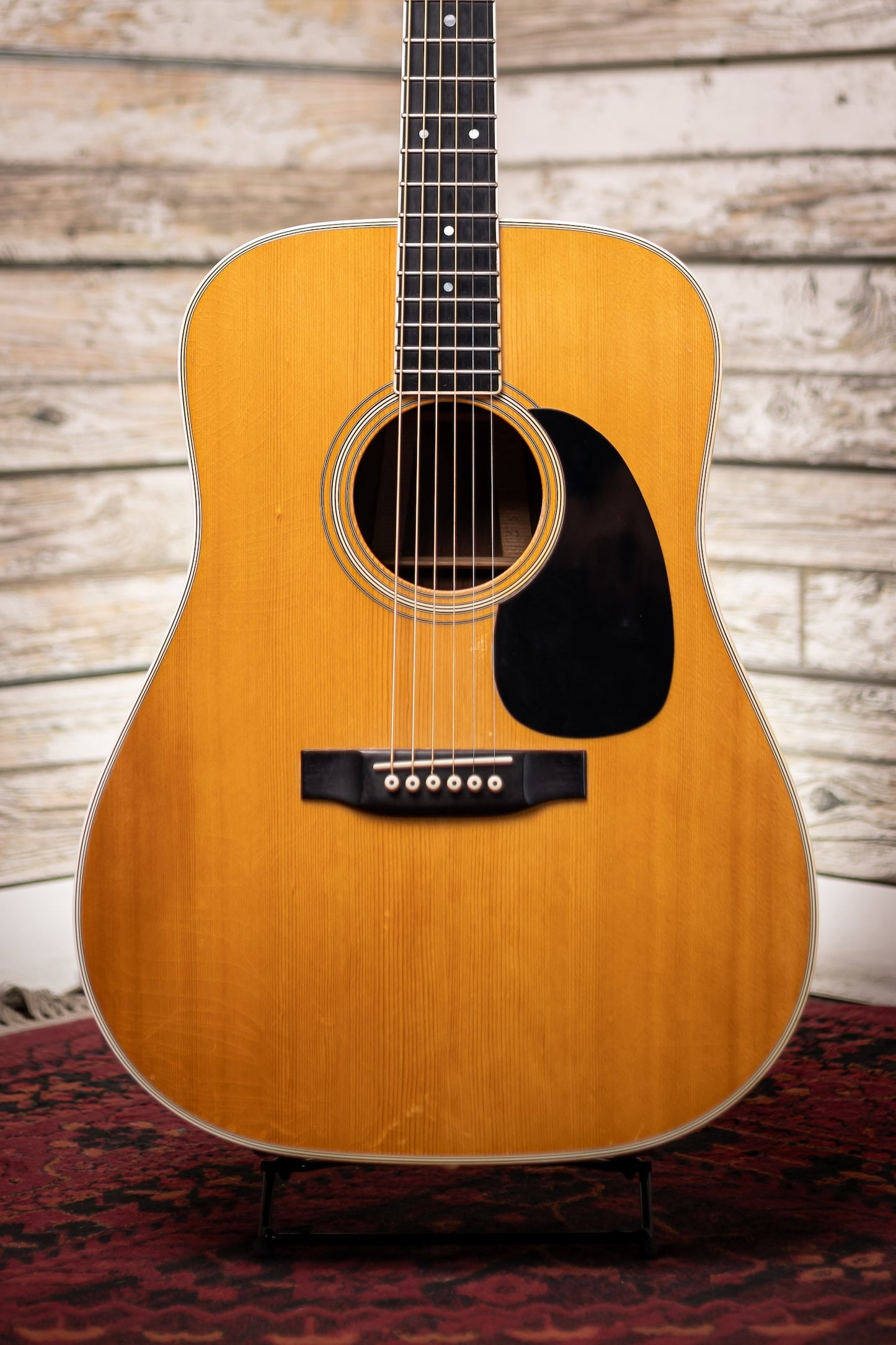 1969 Martin D-35 Brazilian Rosewood Fretboard Acoustic Guitar - Natural