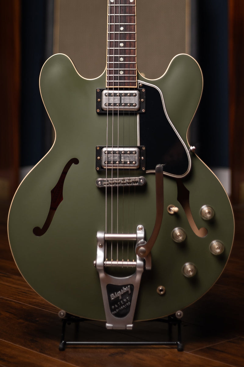 2019 Gibson Custom Shop Chris Cornell ES-335 71 of 250 Electric Guitar - Olive Green