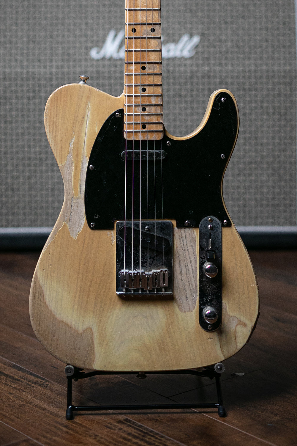 Used Fender Bruce Springsteen Telecaster "Esquire" Electric Guitar - Butterscotch Blonde