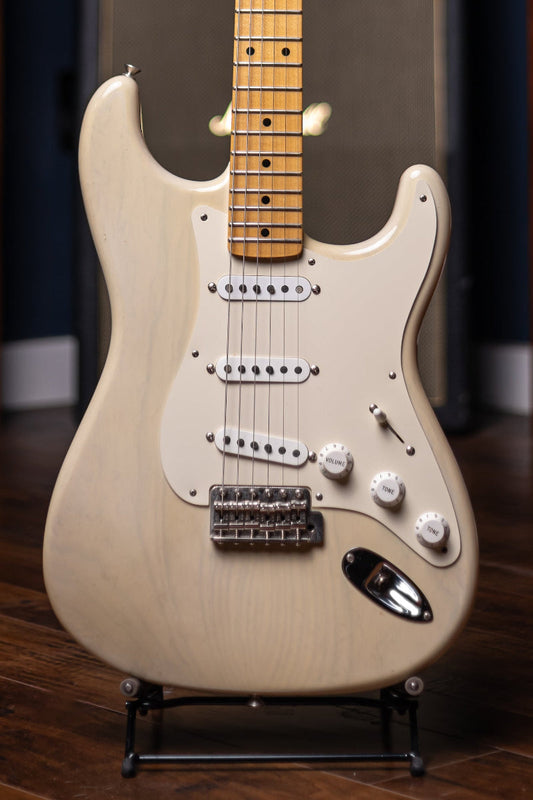 2011 Fender Custom Shop Wildwood Dealer Select 10 1957 Stratocaster Electric Guitar - White Blonde
