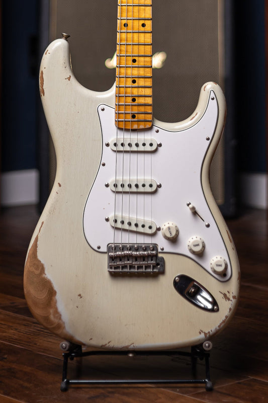 2018 Fender Custom Shop Wildwood 10 LTD Stratocaster Heavy Relic Electric Guitar - Tomatillo Green