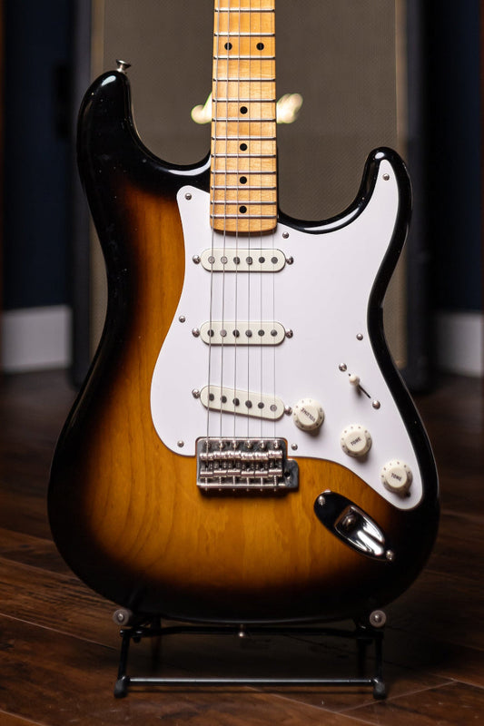 2015 Fender Custom Shop Wildwood 10 1955 Stratocaster NOS Electric Guitar - Sunburst