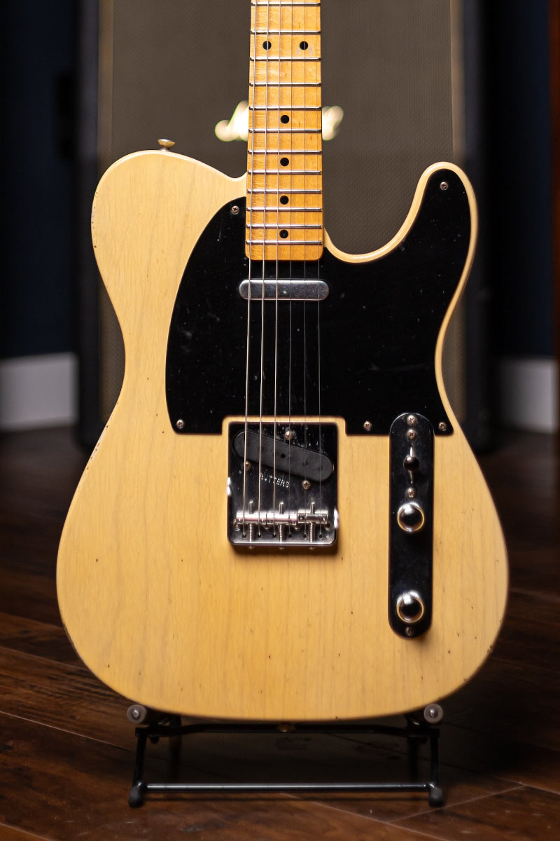 2019 Fender Custom Shop Willcutt 4 1954 Telecaster Relic Electric Guitar - Butterscotch