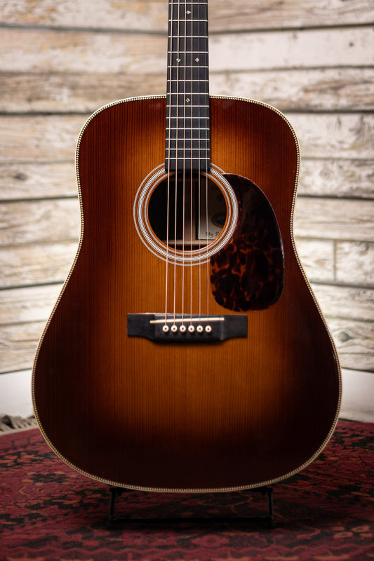 2009 Martin Custom HD-28V Custom Adirondack Acoustic Guitar - 1933 Amber Tone