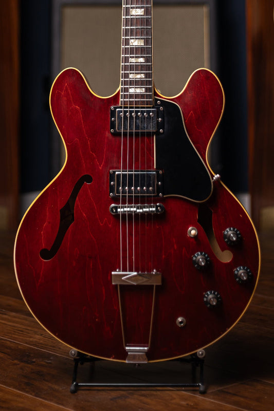 1971 Gibson ES-335TD Semi Hollow Electric Guitar - Cherry