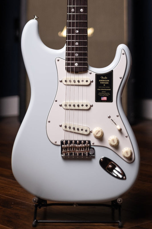 Fender American Vintage II 1965 Stratocaster Electric Guitar - Sonic Blue