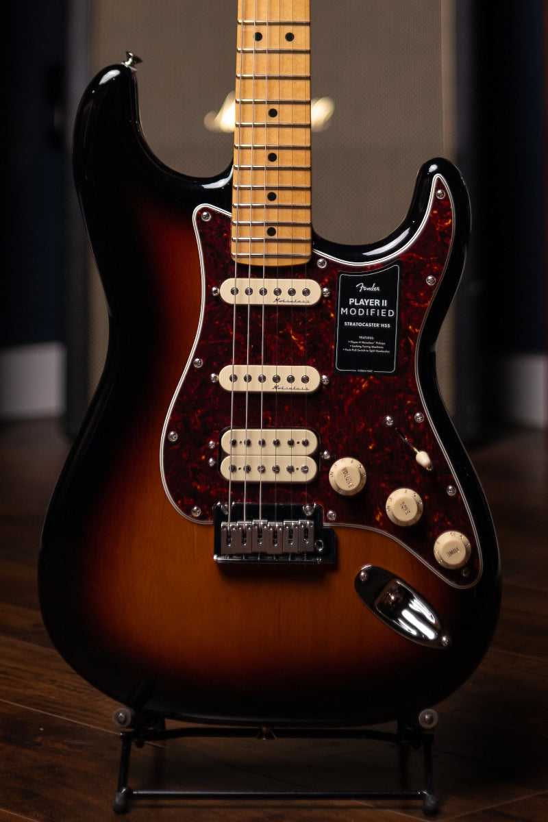 Fender Player II Mod Stratocaster HSS Electric Guitar - 3-Tone Sunburst