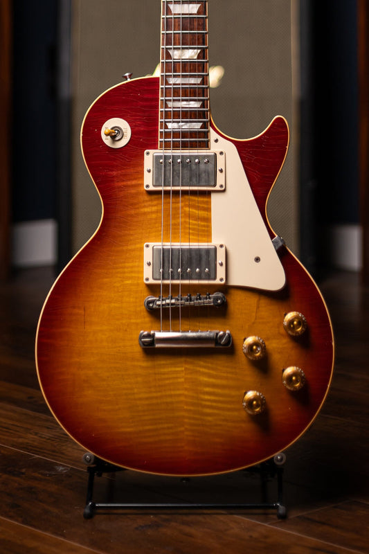 2008 Gibson Custom Shop 1958 Les Paul 50th Anniversary Tom Murphy Aged Electric Guitar - Cherry Sunburst
