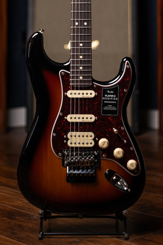 Fender Player II Modified Stratocaster HSS Floyd Rose Electric Guitar - 3 Color Sunburst