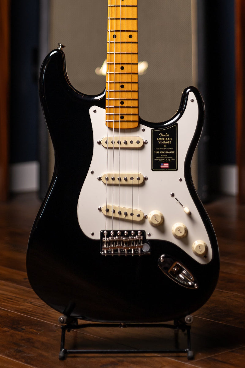 Fender American Vintage II 1957 Stratocaster Electric Guitar - Black