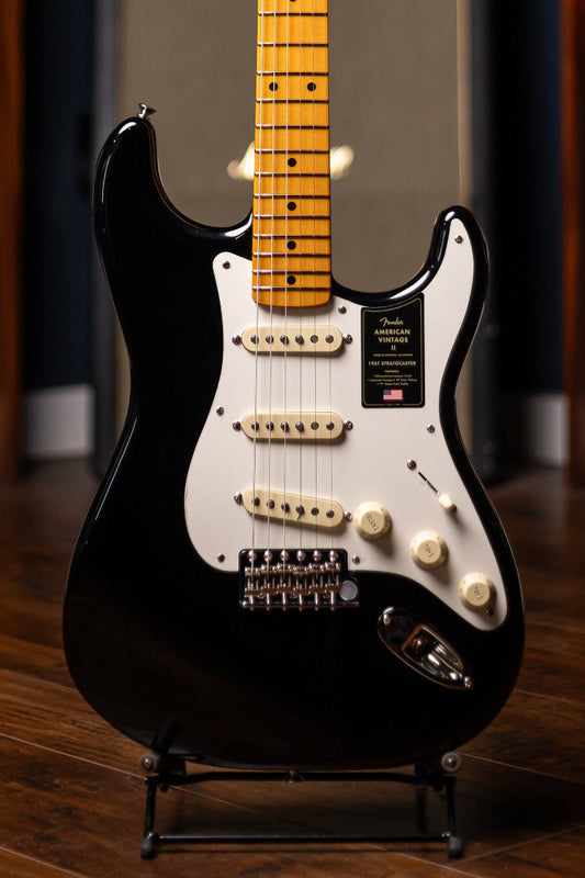 Fender American Vintage II 1957 Stratocaster Electric Guitar - Black