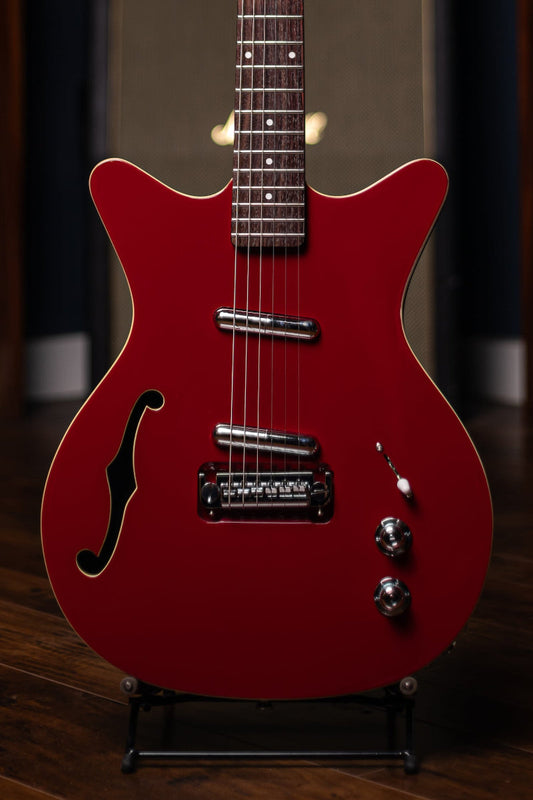 Danelectro Fifty Niner Semi Hollow Electric Guitar - Red Top