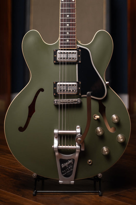 2019 Gibson Custom Shop Chris Cornell ES-335 71 of 250 Electric Guitar - Olive Green