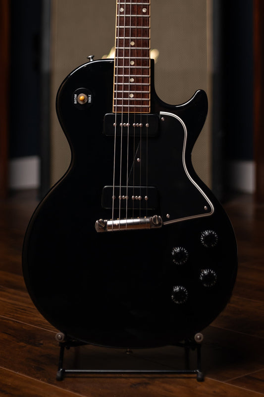 2008 Gibson Custom Shop 1960 Les Paul Special / Large Neck Electric Guitar - Ebony