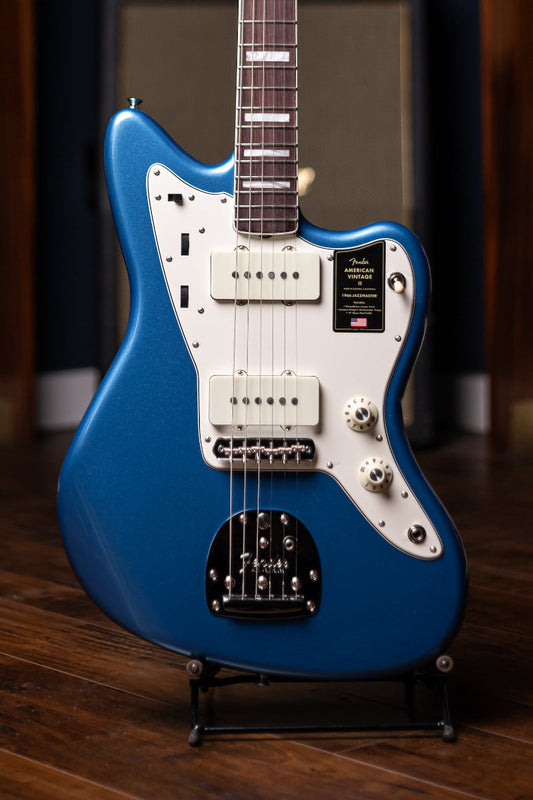 Fender American Vintage II 1966 Jazzmaster Electric Guitar - Lake Placid Blue